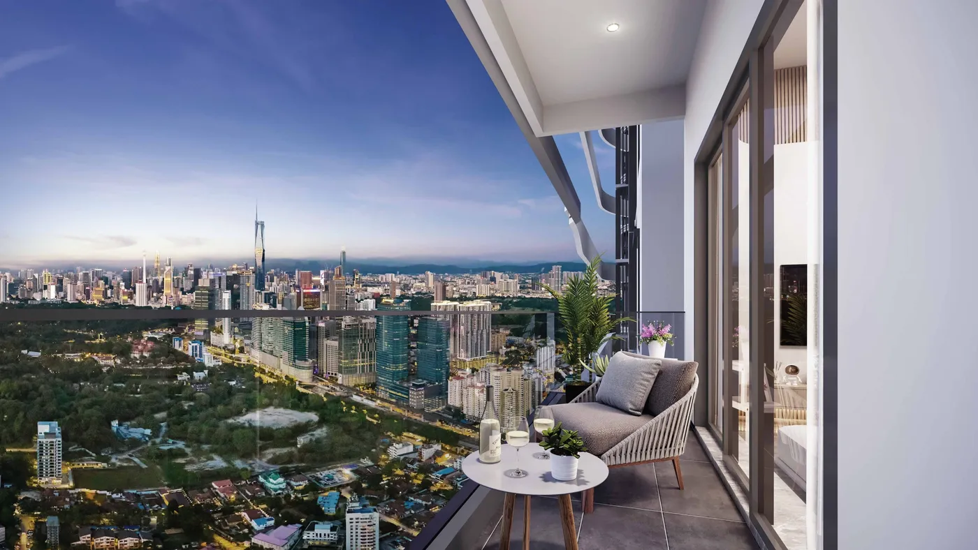 Bangsar Hill Park - Talisa (Tower B) — balcony
