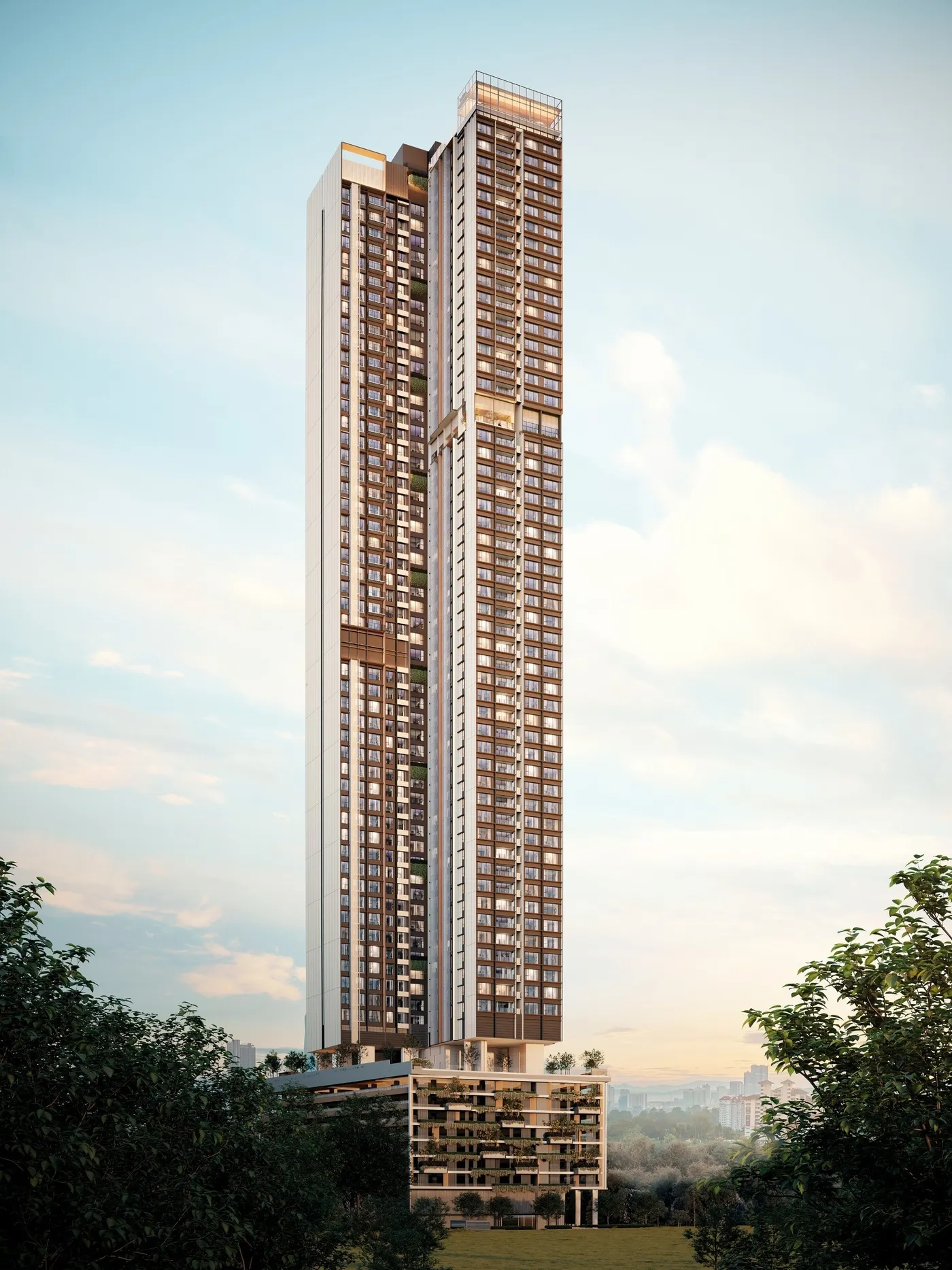 Parkside Residences @ Bangsar — facade