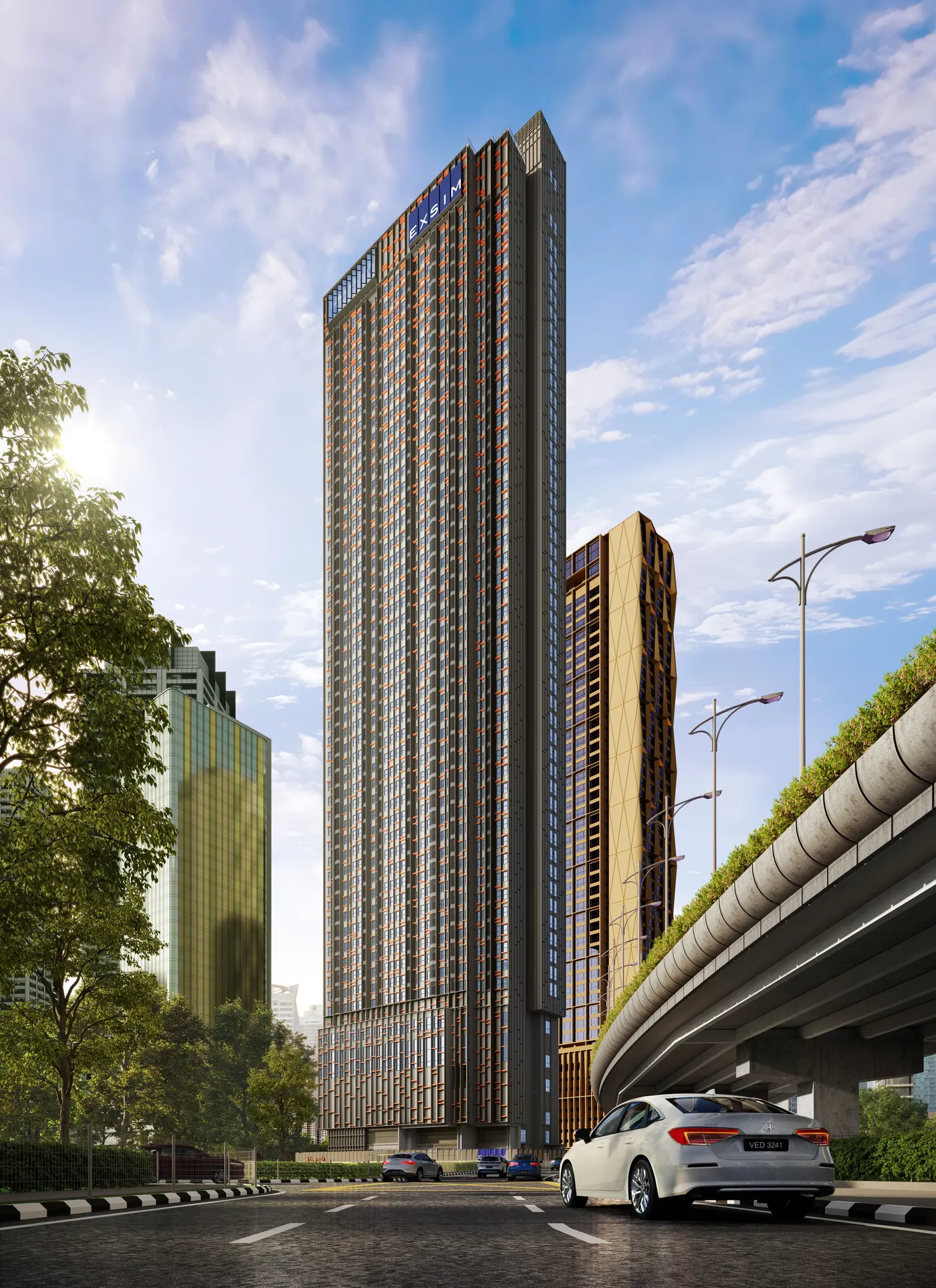 Phoeniz Suites @ KL City Centre — facade
