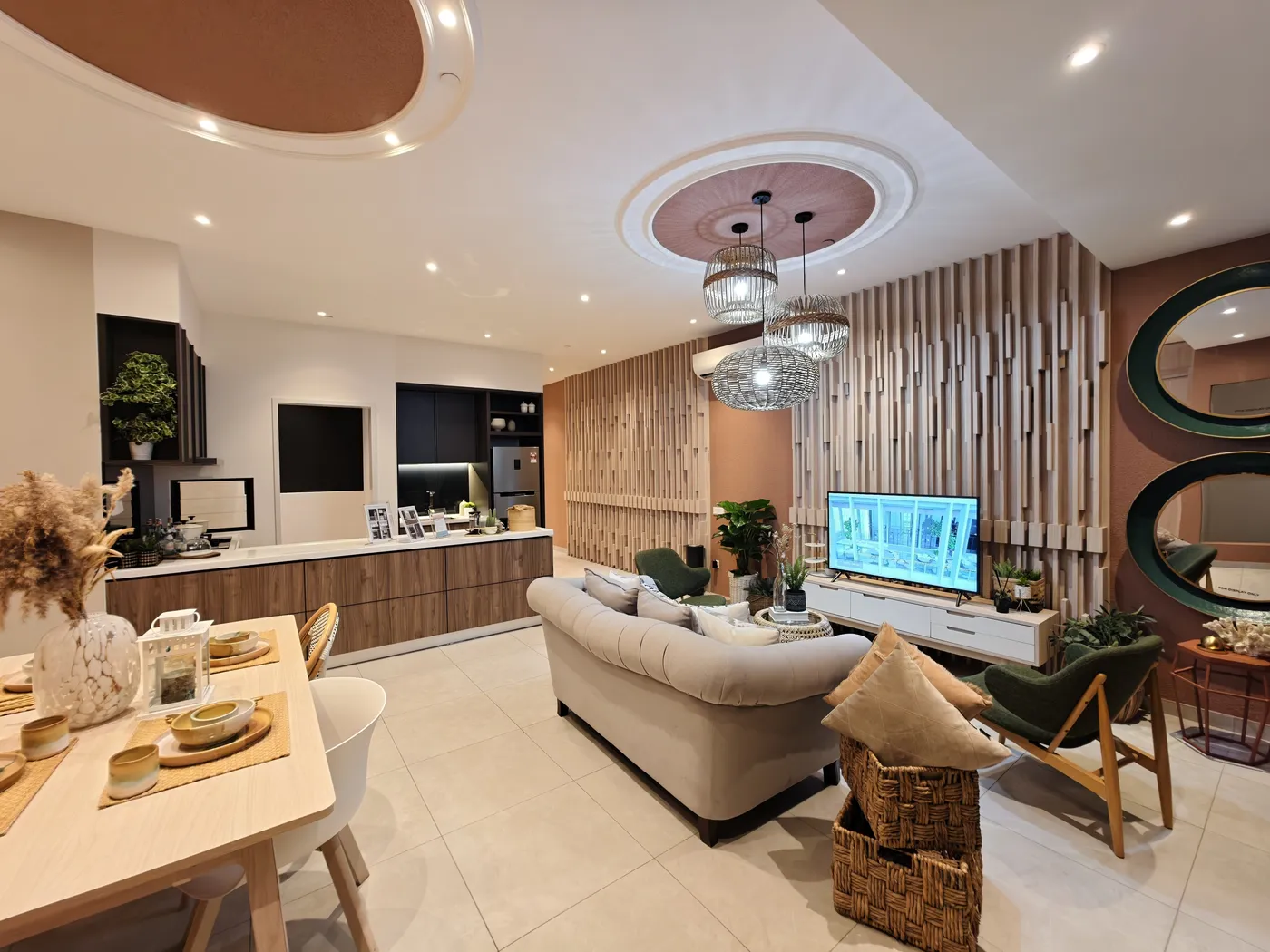 Veladaz Residences @ Bukit Jalil — 客厅与餐厅