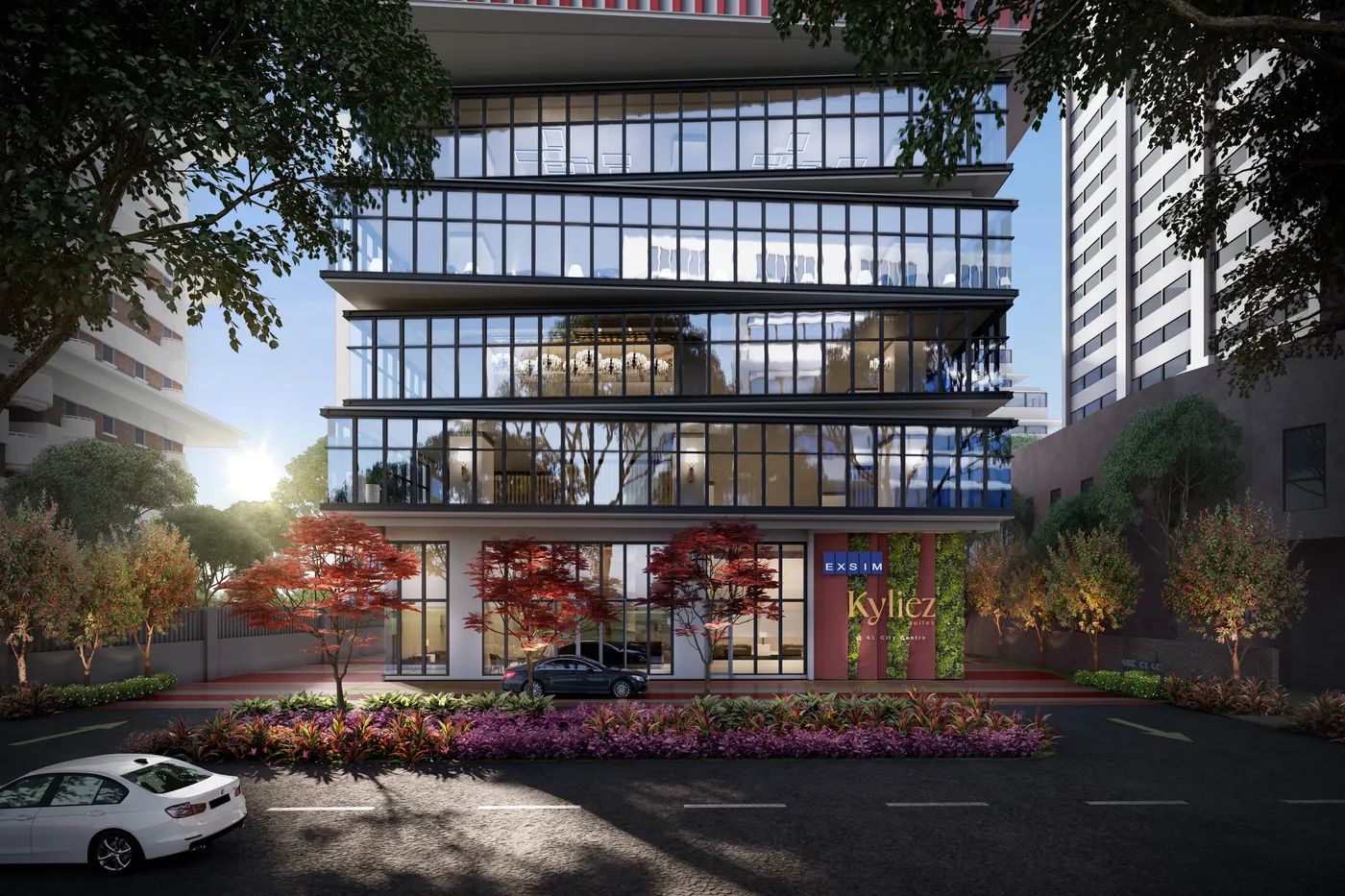 Kyliez Suites @ KL City Centre — main entrance