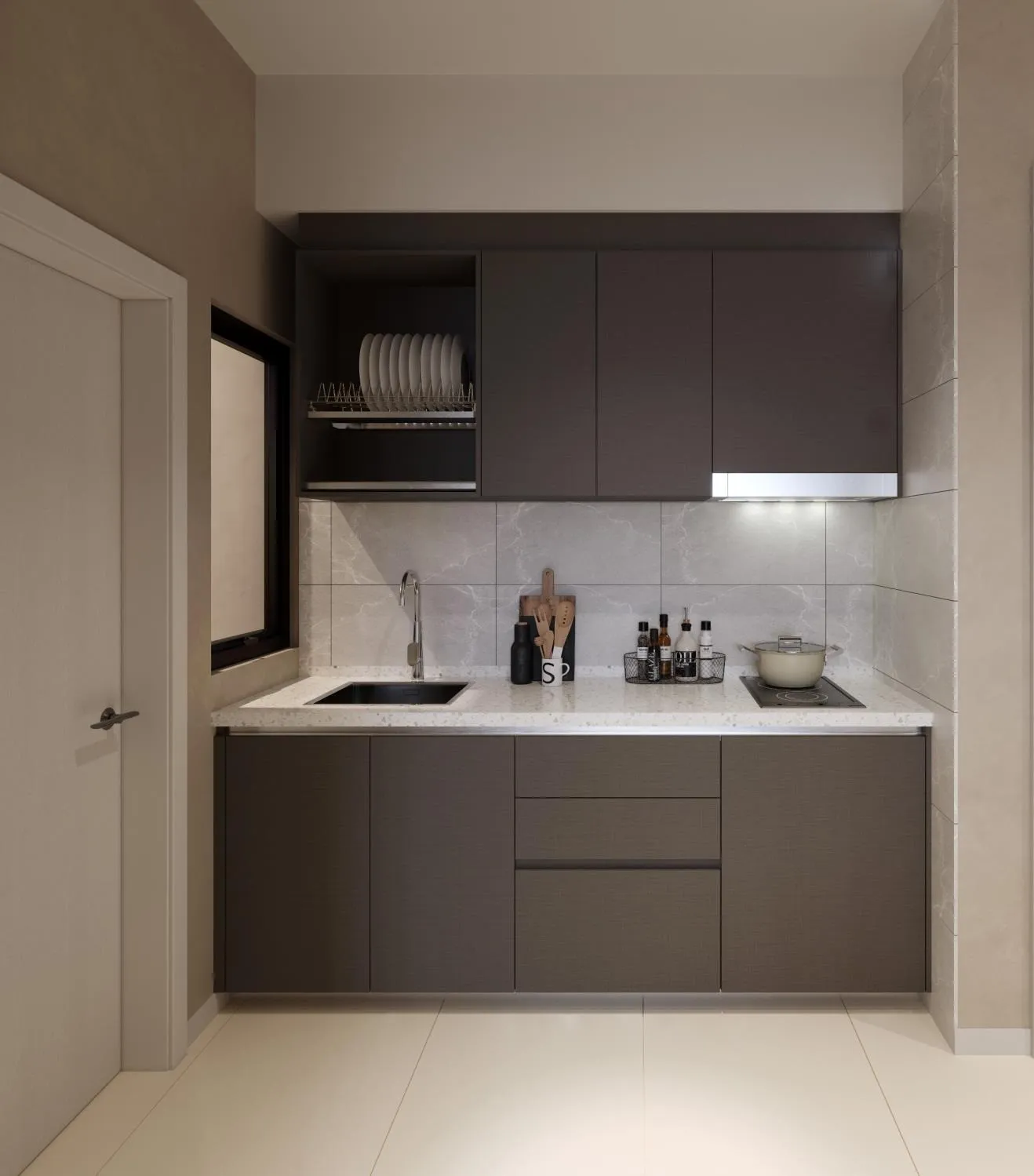 Avantro Residences @ Bandar Kinrara — kitchen