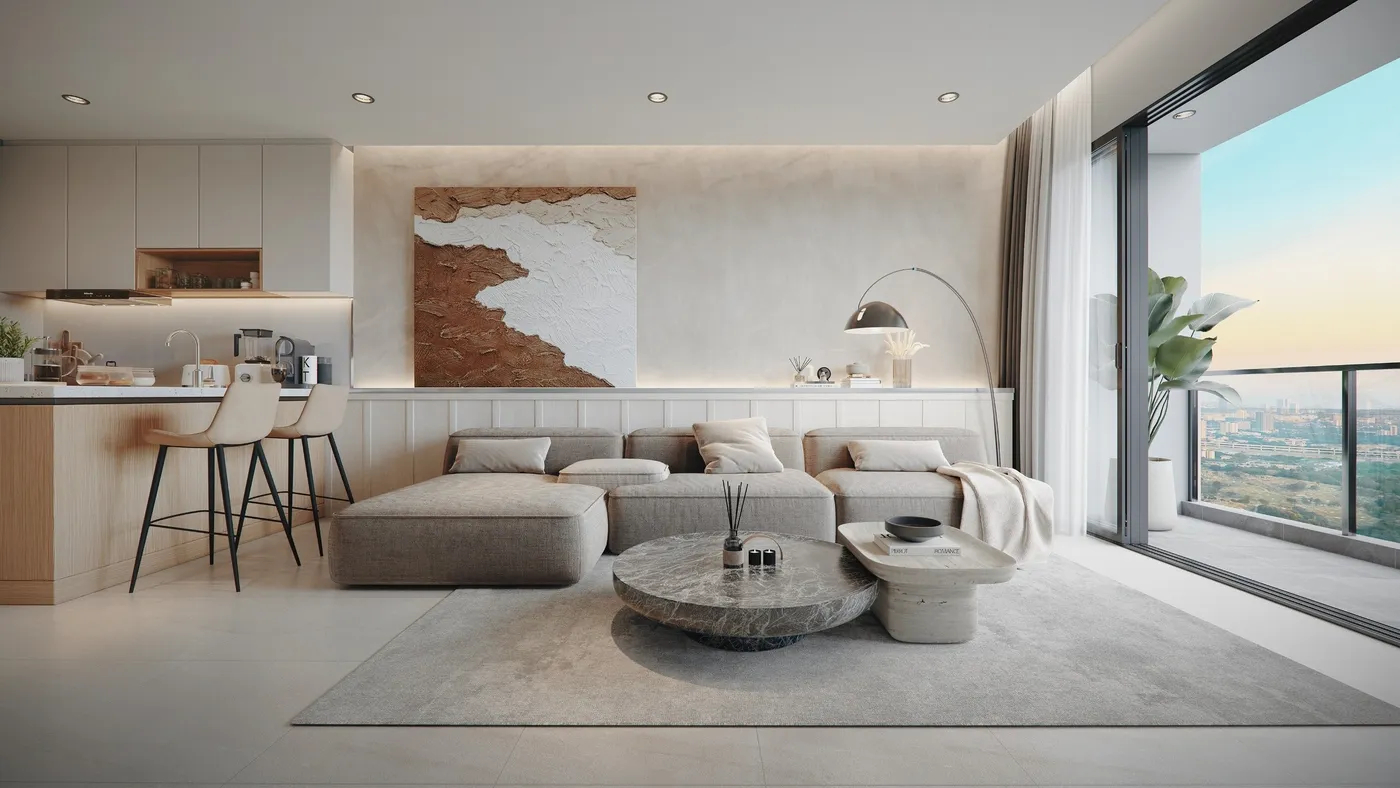 Parkside Residences @ Bangsar — living room