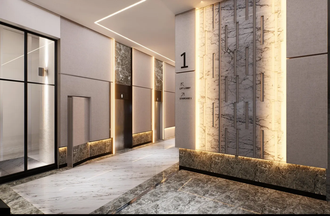 Alamanda Heights @ Seri Kembangan — lobby