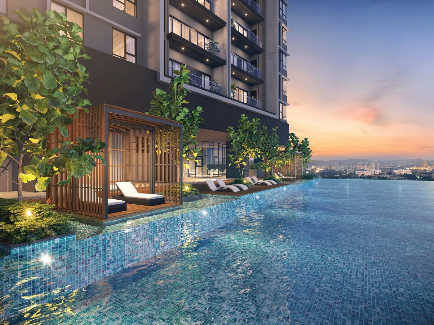 Oaka Residences @ Bukit Jalil — 泳池