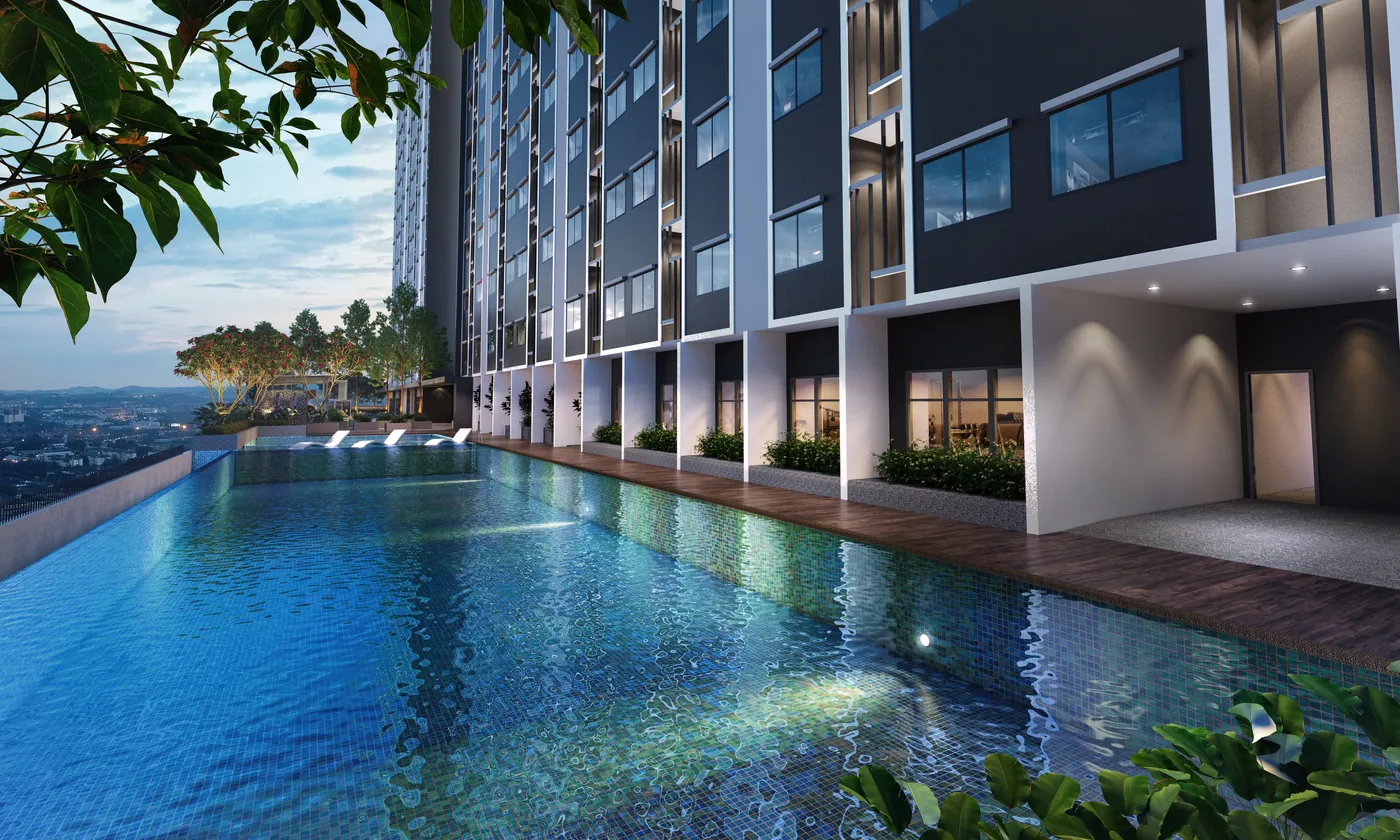 D'Nuri Residences @ Kwasa Damansara — pool