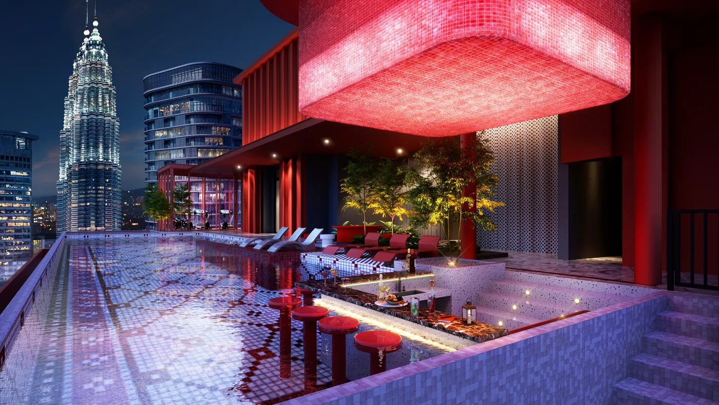 Kyliez Suites @ KL City Centre — pool