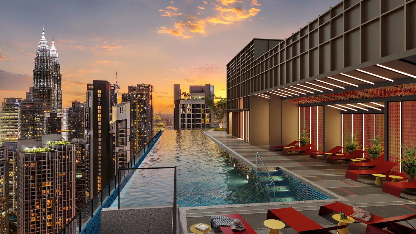 Phoeniz Suites @ KL City Centre — pool