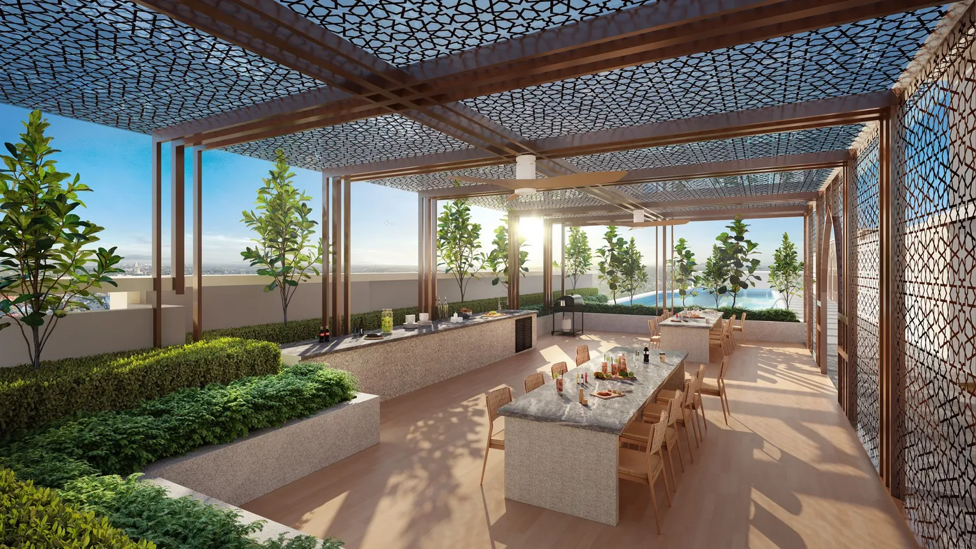 Erinaz Suites @ Kubang Kerian — BBQ area