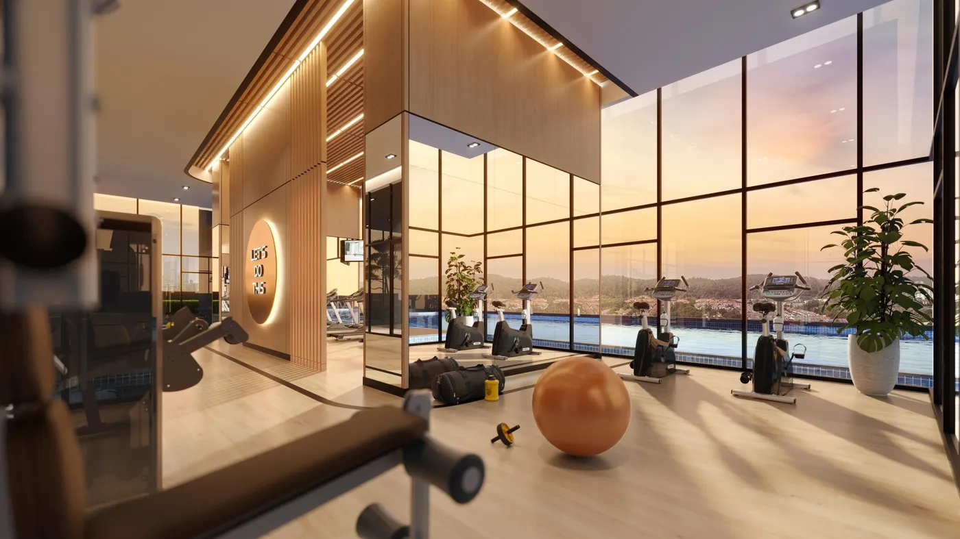 Avantro Residences @ Bandar Kinrara — gym