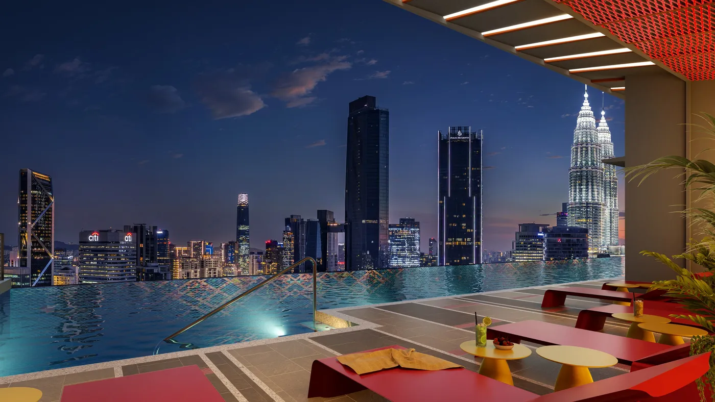 Phoeniz Suites @ KL City Centre — pool