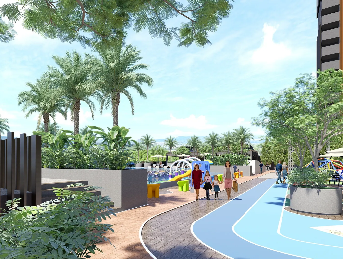Alamanda Heights @ Seri Kembangan — garden