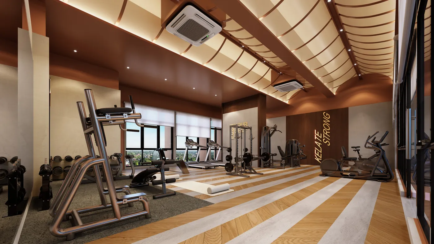 Erinaz Suites @ Kubang Kerian — gym