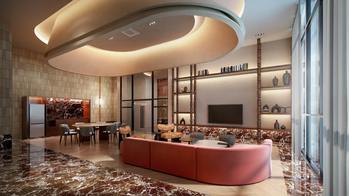 Phoeniz Suites @ KL City Centre — lounge