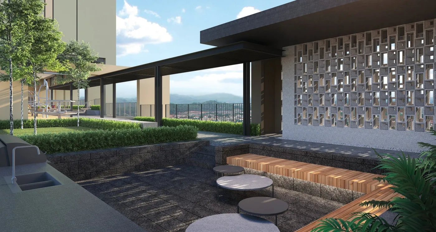 Stellar Damansara @ Petaling Jaya — BBQ area