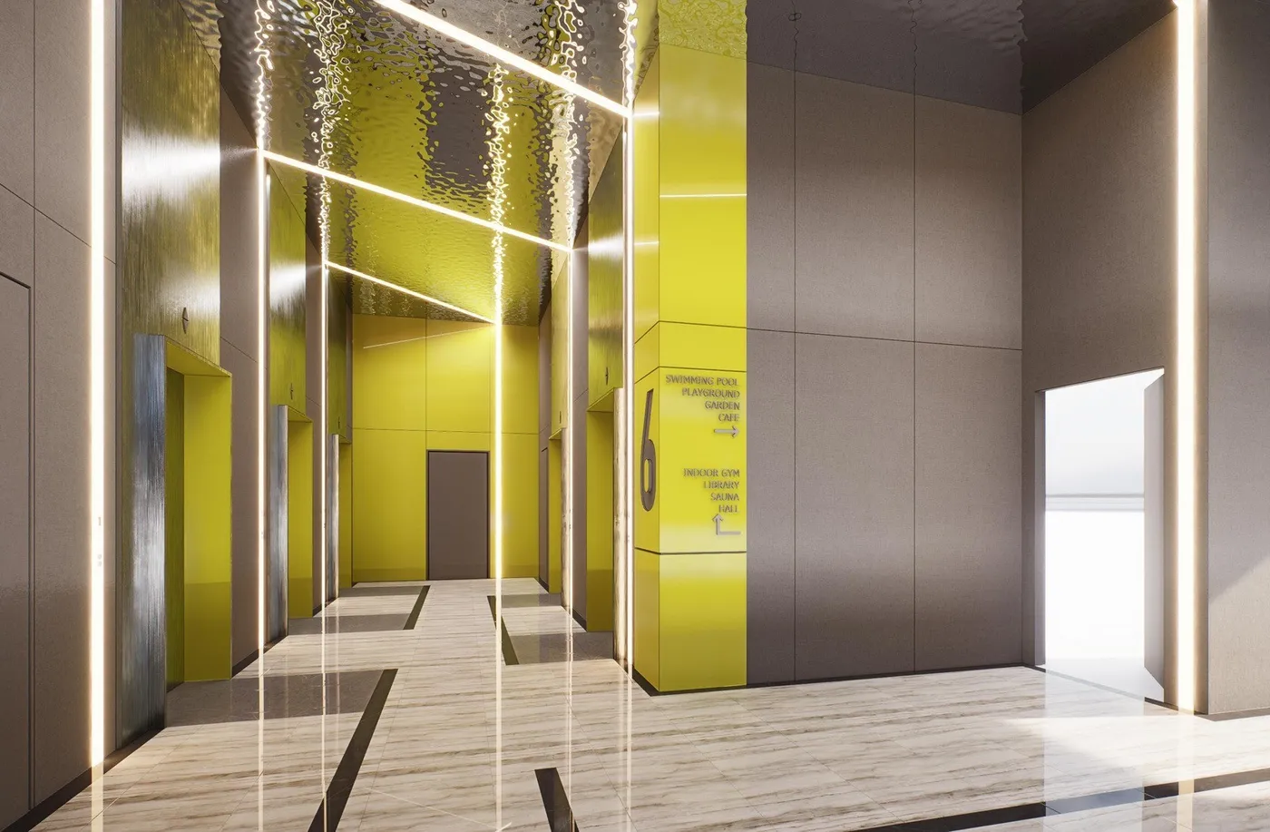 Alamanda Heights @ Seri Kembangan — lobby