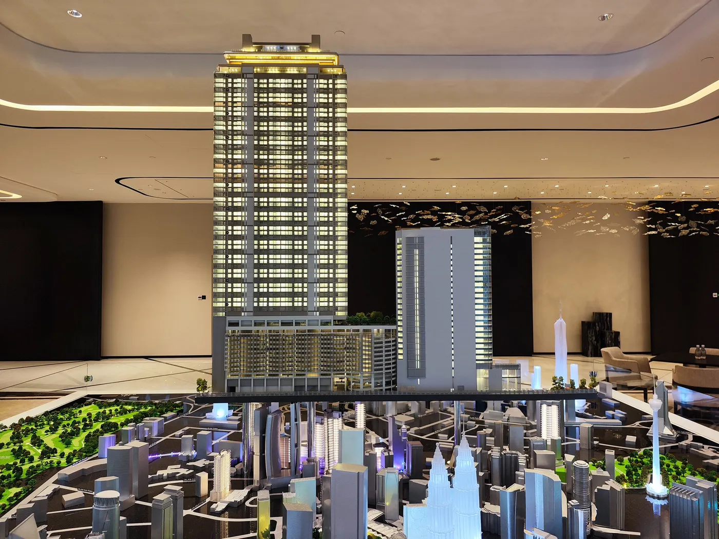 Pavilion Square @ Kuala Lumpur City Centre — 建筑模型