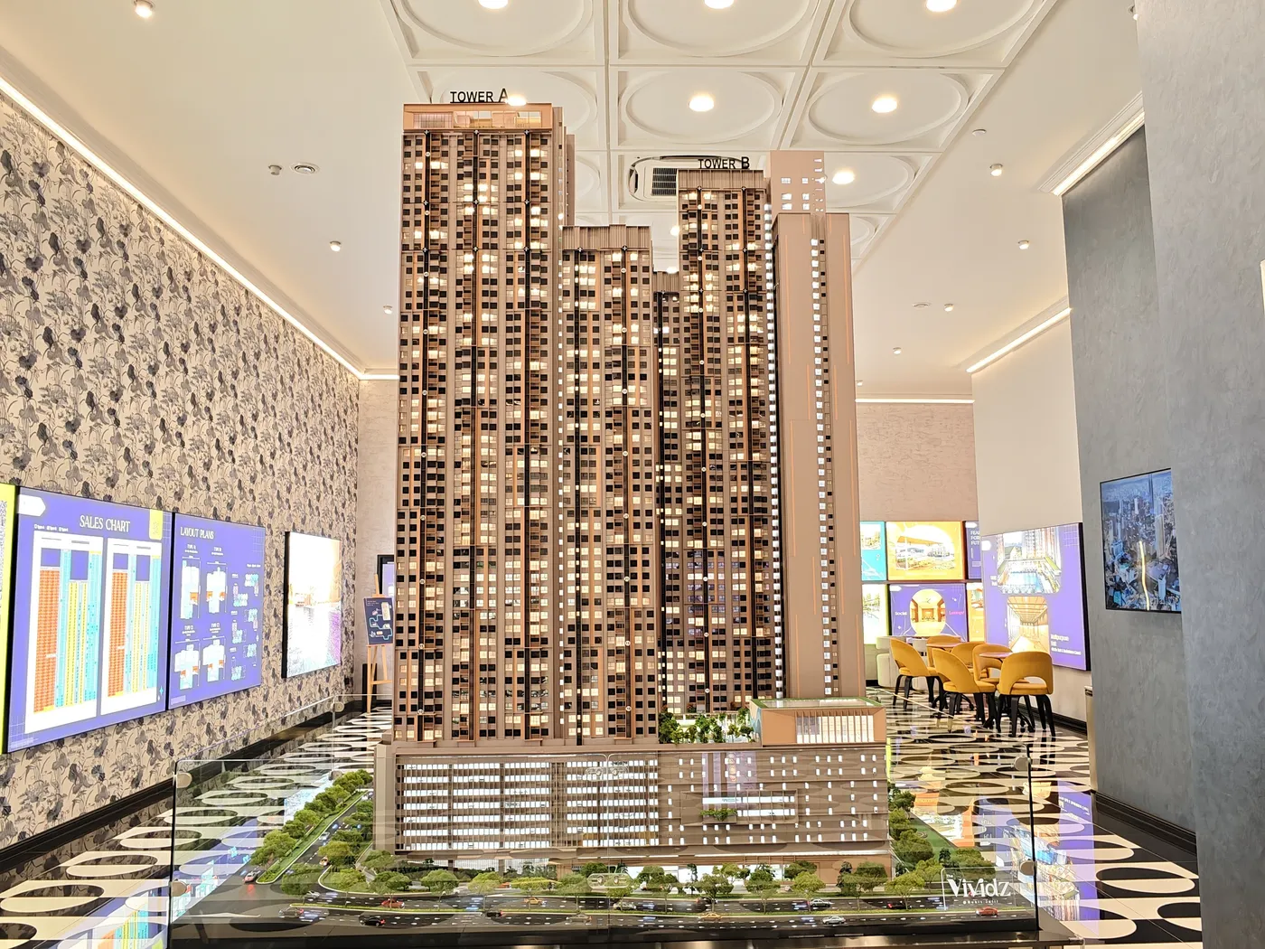 The Vividz @ Bukit Jalil — scale model