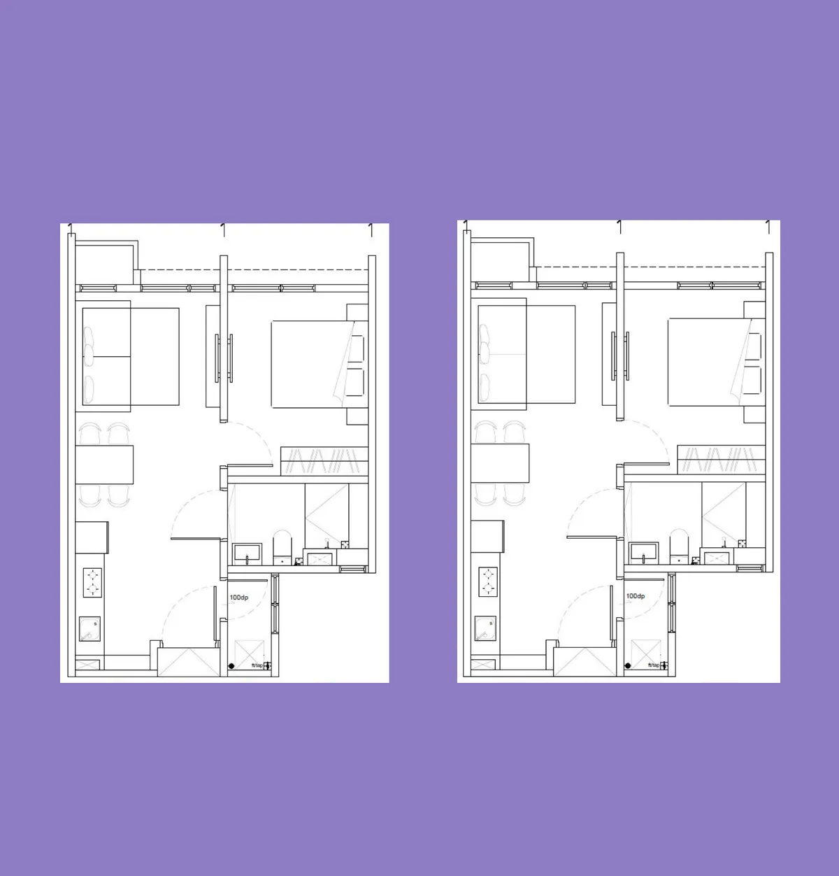 The Vividz @ Bukit Jalil floor plan A / A1B / A1C