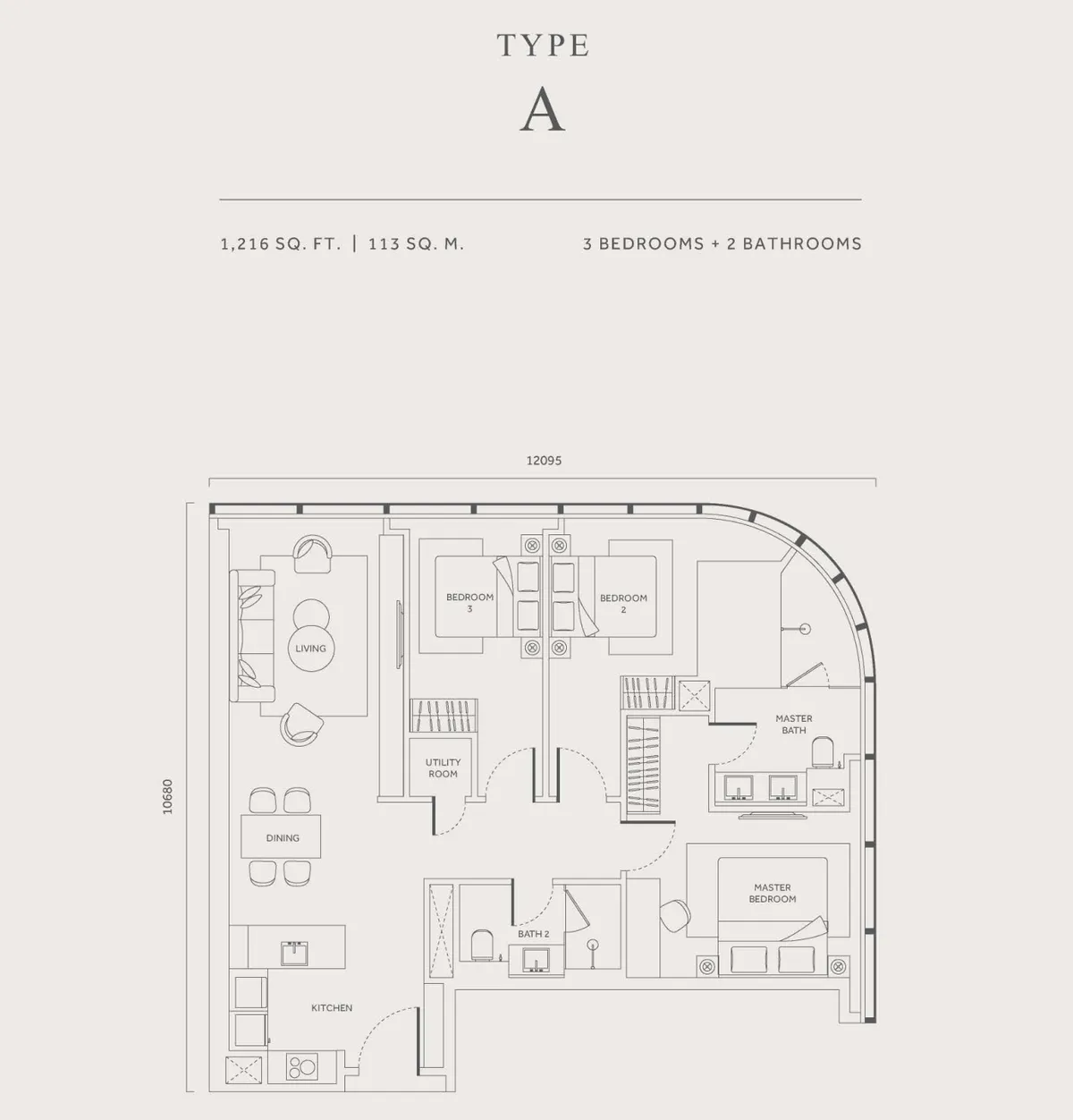 CloutHaus @ KL City Centre 户型图 A型