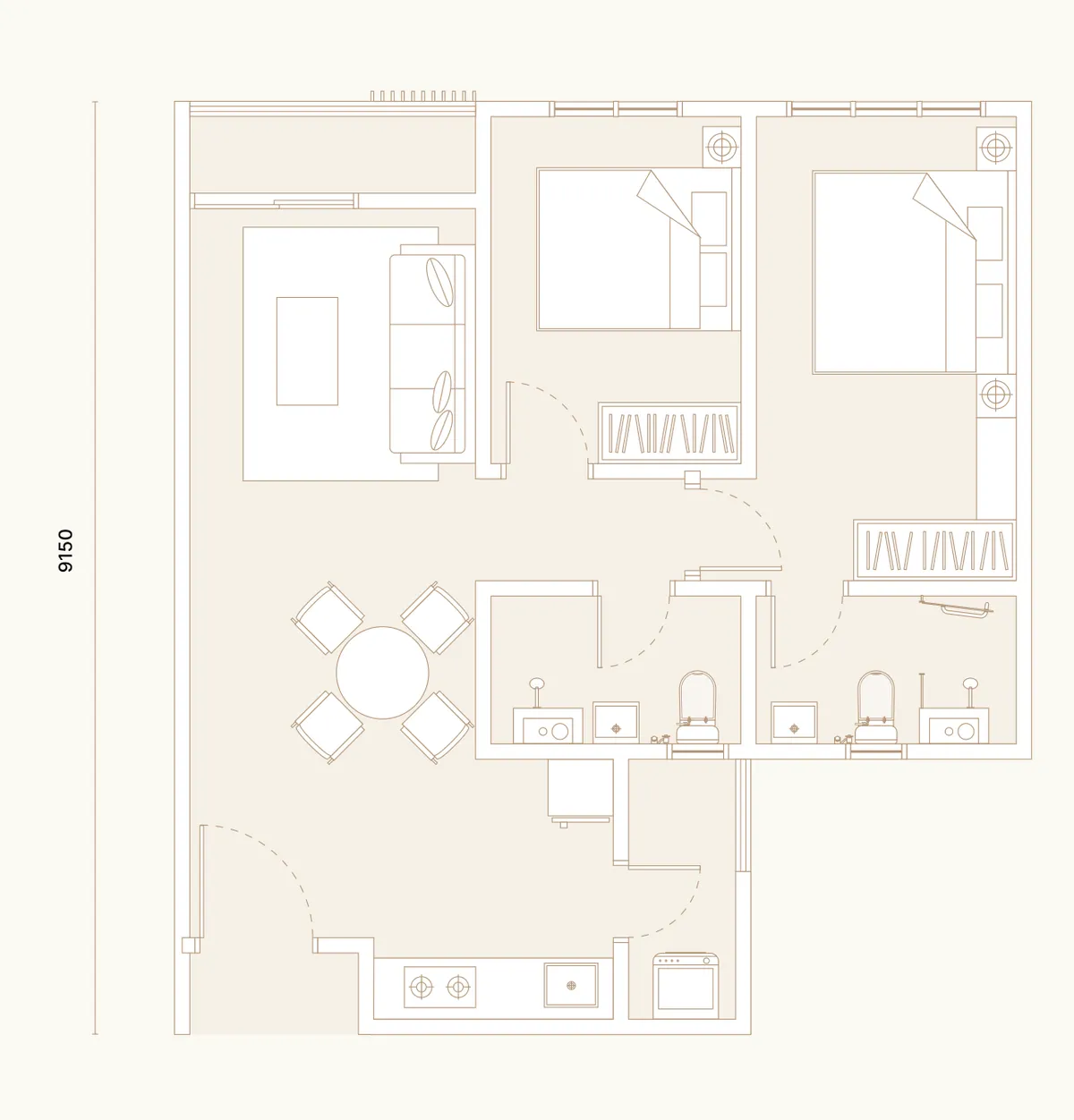 ARRA Residences @ Ara Damansara floor plan Type A (1CP), Tower A