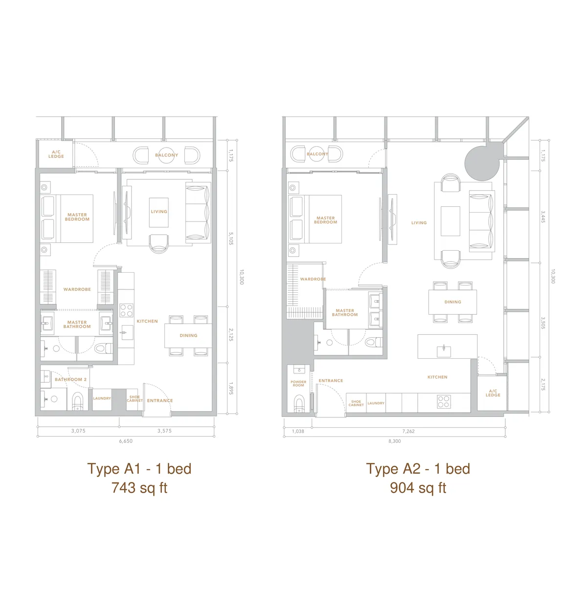 The Conlay @ KL City Centre floor plan Type A