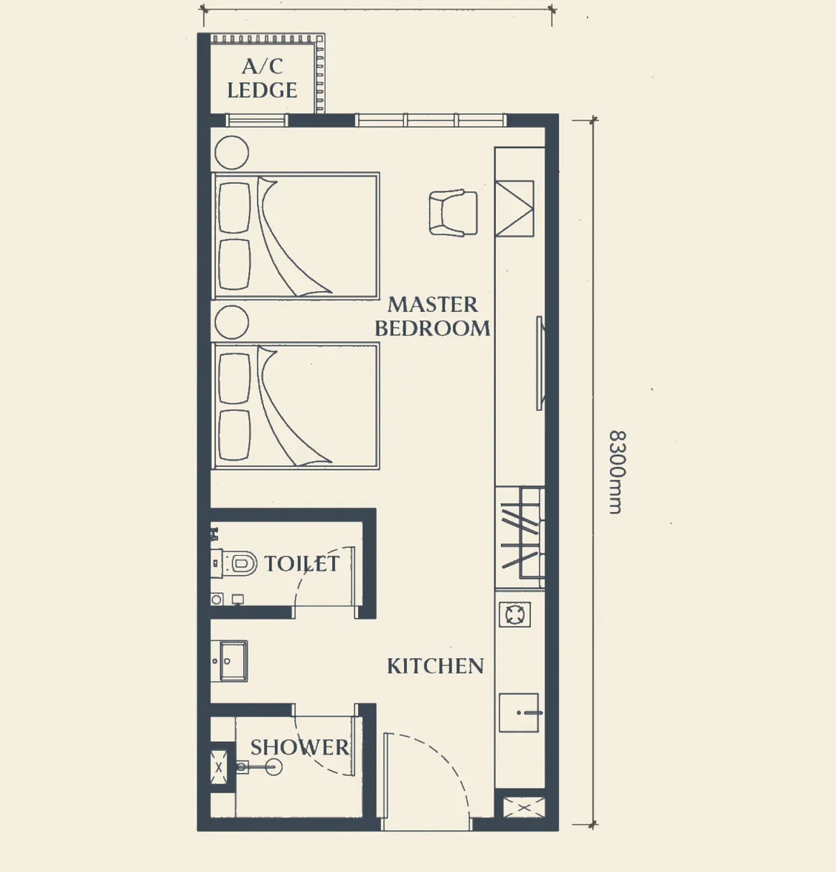 Causewayz Square @ JBCC floor plan A