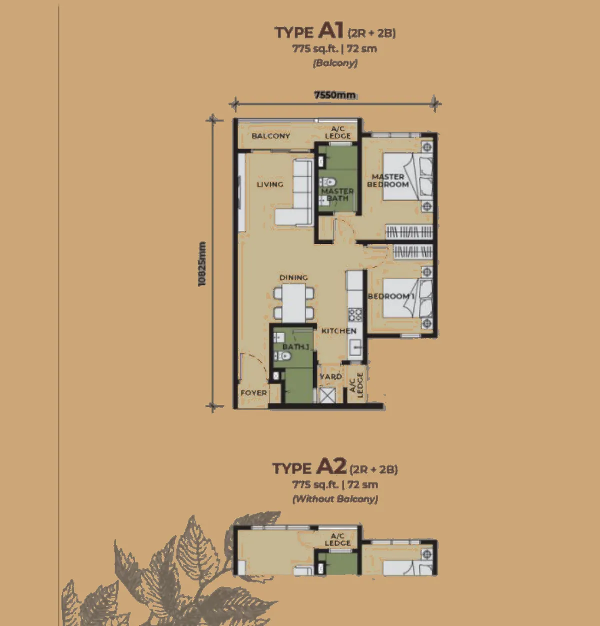 The Aldenz @ Central Park Damansara 户型图 A