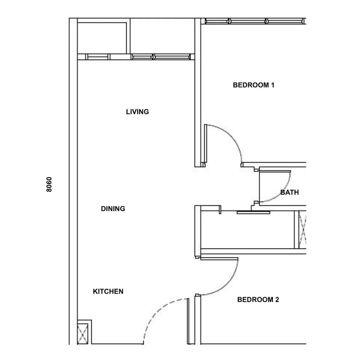 Kyliez Suites @ KL City Centre floor plan Type A