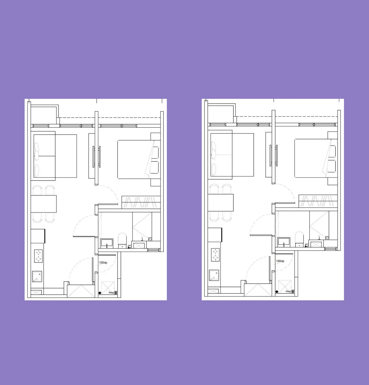 The Vividz @ Bukit Jalil floor plan A1 / A1A