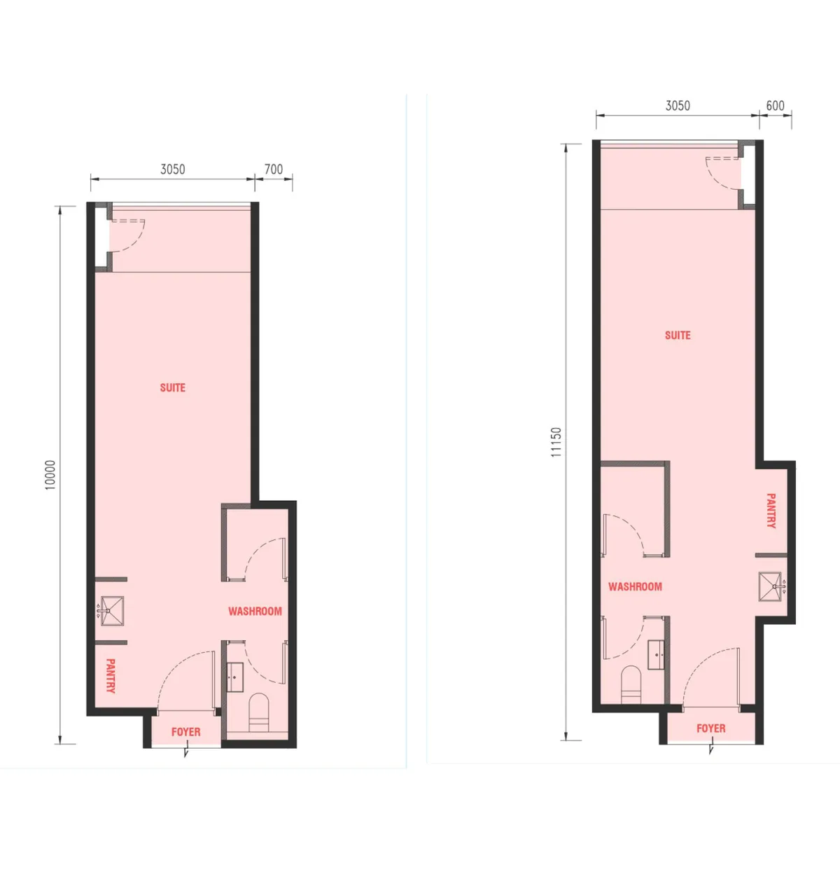 The Bedrock @ Jesselton Docklands floor plan A