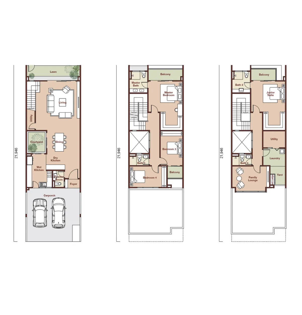 Zenia @ Parkcity Damansara floor plan Parkhome Type A1