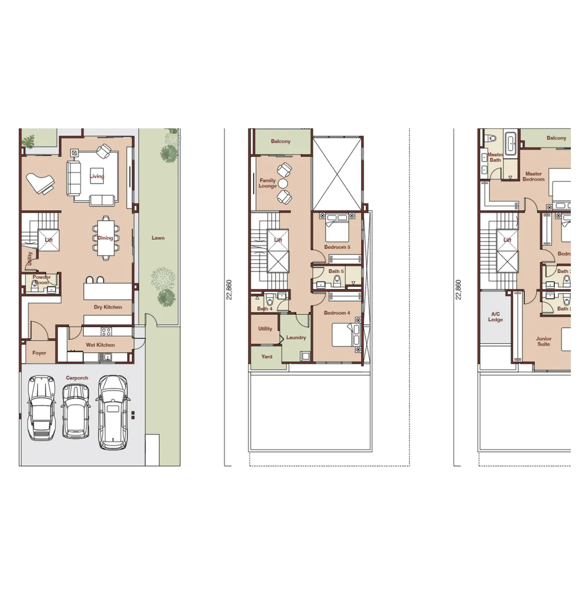 Zenia @ Parkcity Damansara floor plan Parkhome Type A2