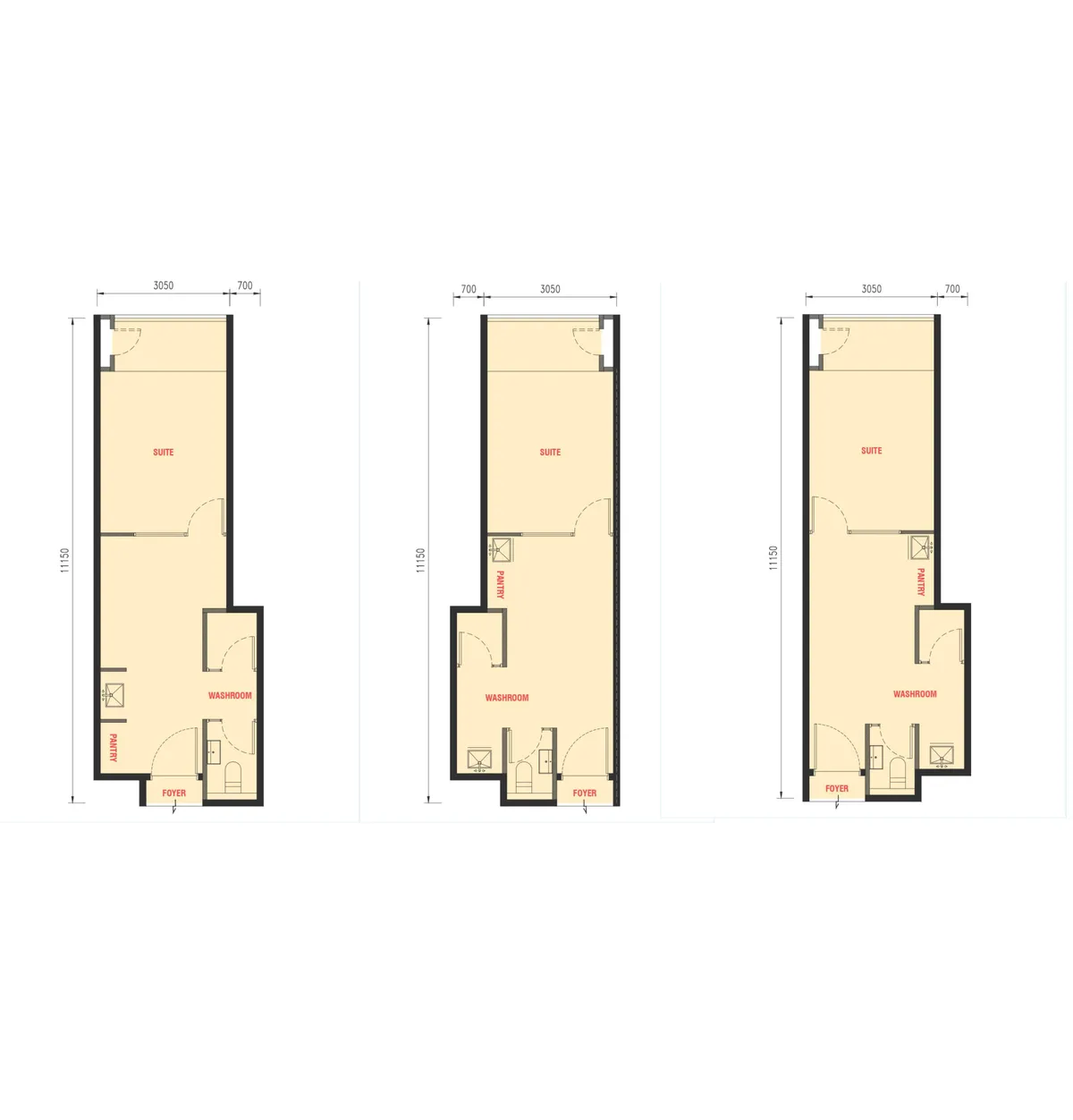 The Bedrock @ Jesselton Docklands floor plan B