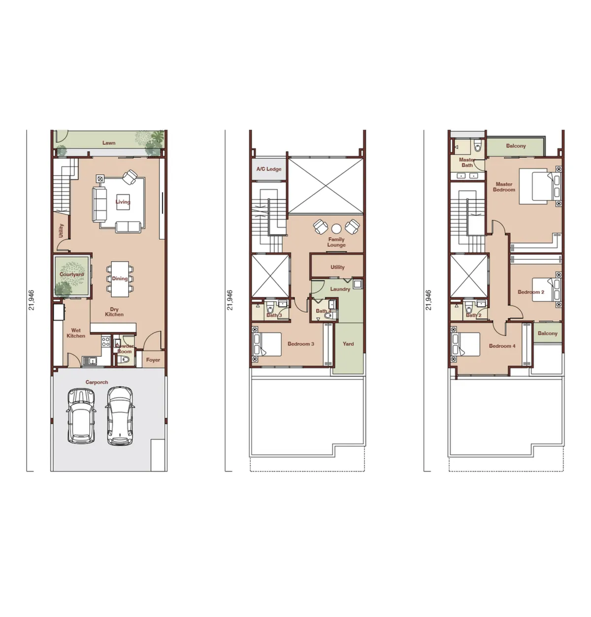 Zenia @ Parkcity Damansara floor plan Parkhome Type B1