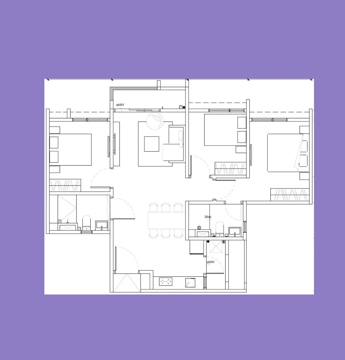 The Vividz @ Bukit Jalil floor plan C / C1M