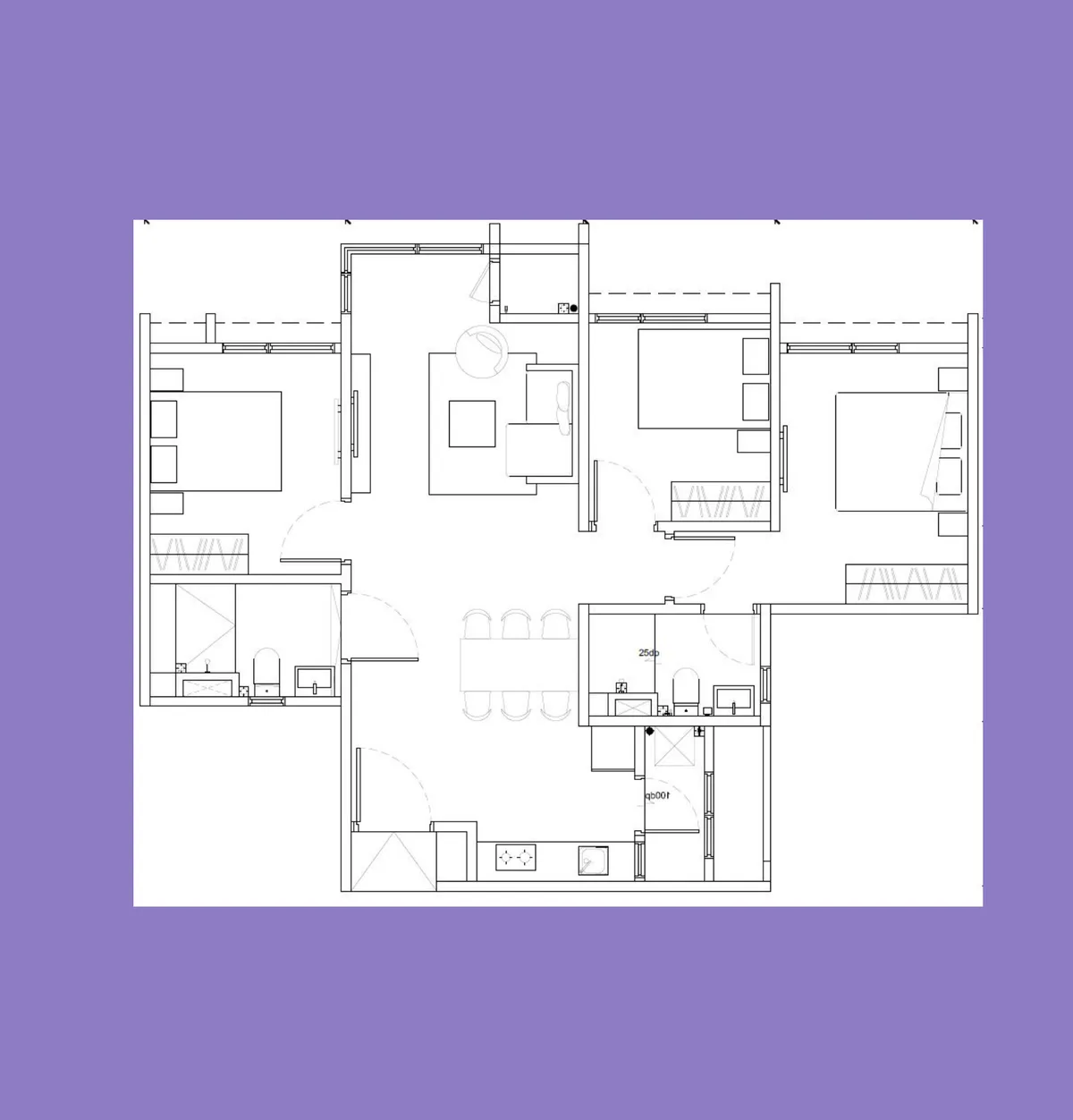 The Vividz @ Bukit Jalil floor plan C / C2AM