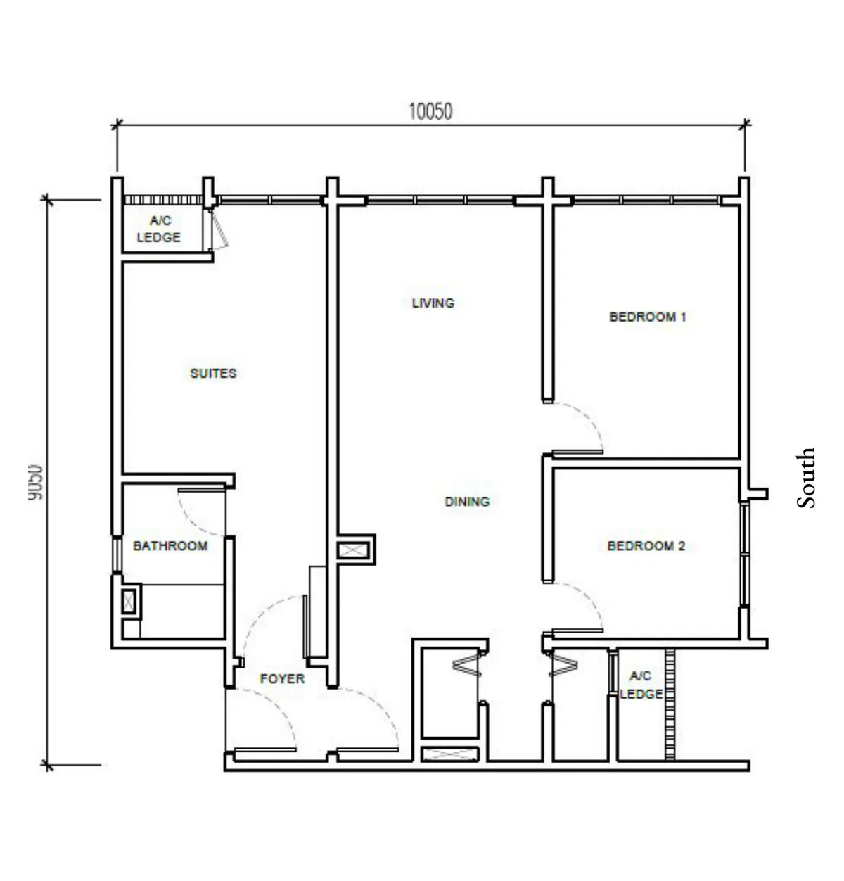 Erinaz Suites @ Kubang Kerian floor plan Type C